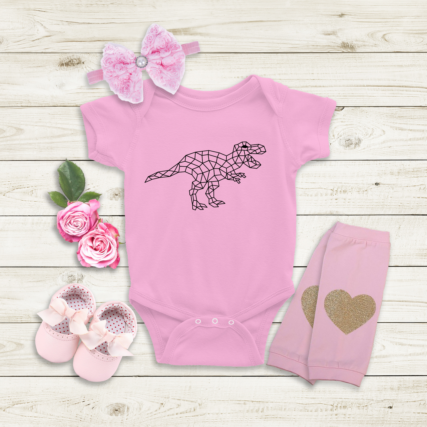 T-Rex Bodysuit T-Rex Toddler Shirt