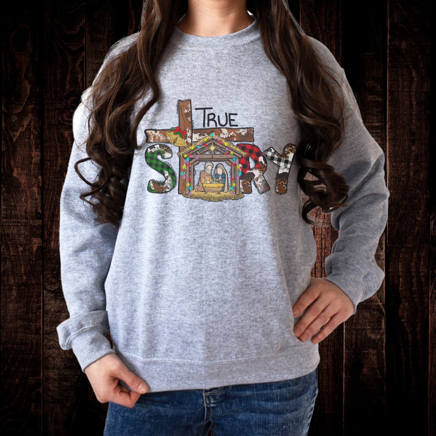 True Story Crewneck Sweater