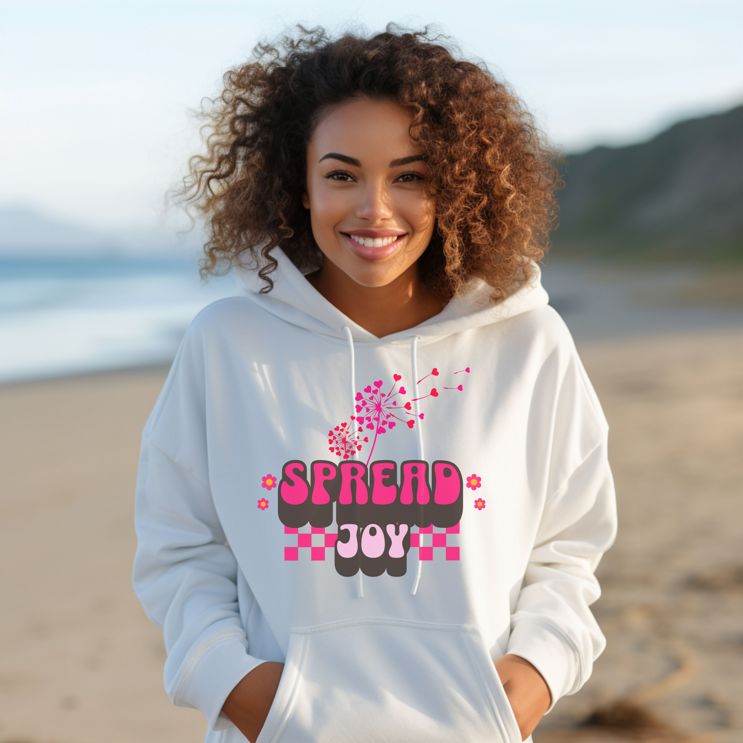 Spread Joy Valentines Day Hoodie