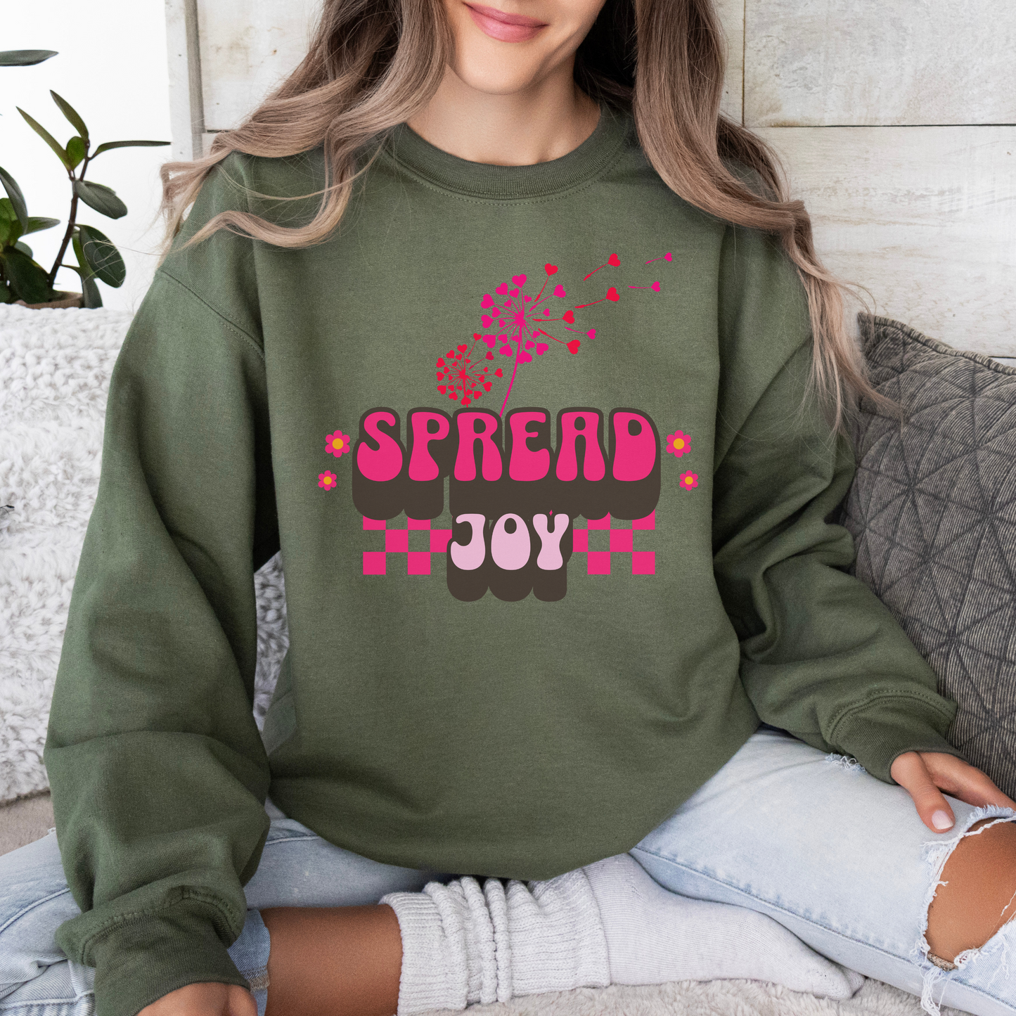 Spread Joy Valentines Day Sweater