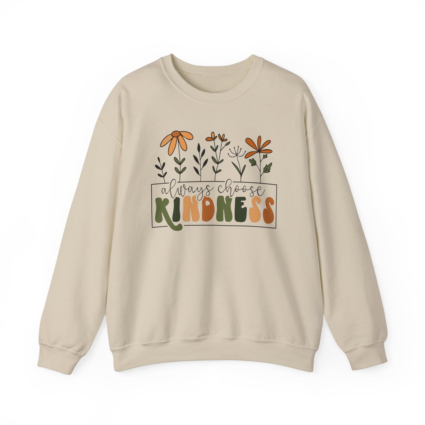 Wildflower Sweater/Kindness Sweatshirt/Scatter Kindness Sweatshirt/Spiritual Sweatshirt/Inspirational Gifts/Mental Health Shirt