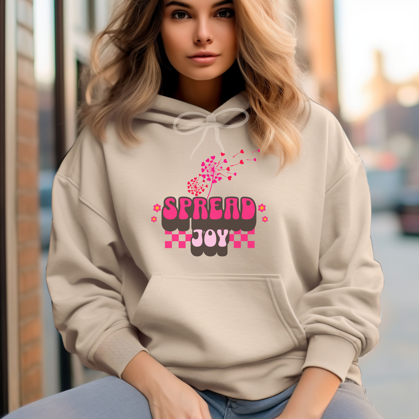 Spread Joy Valentines Day Hoodie