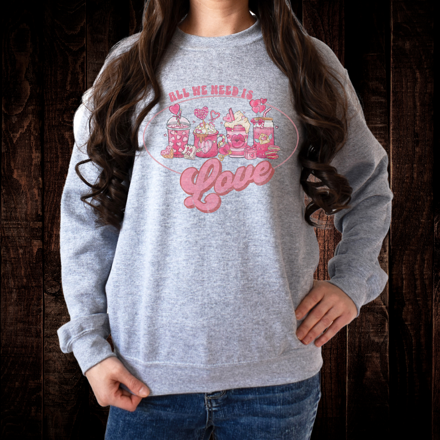 All You Need Is Love Valentines Day Sweater