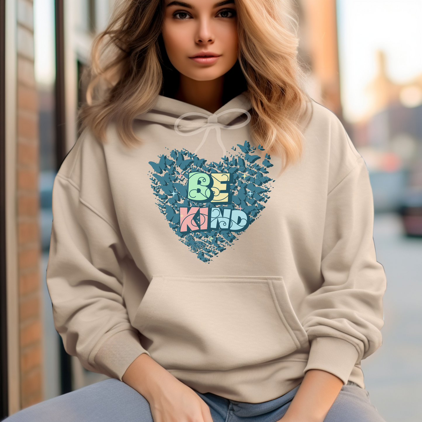 Be Kind Valentines Day Hoodie