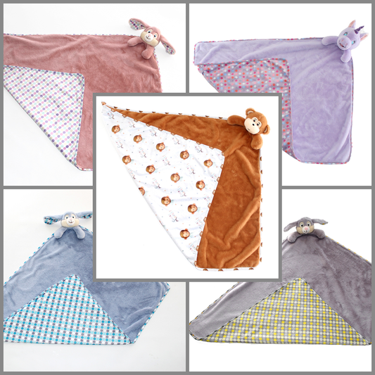 Large Stuffed Animal Baby Blankets