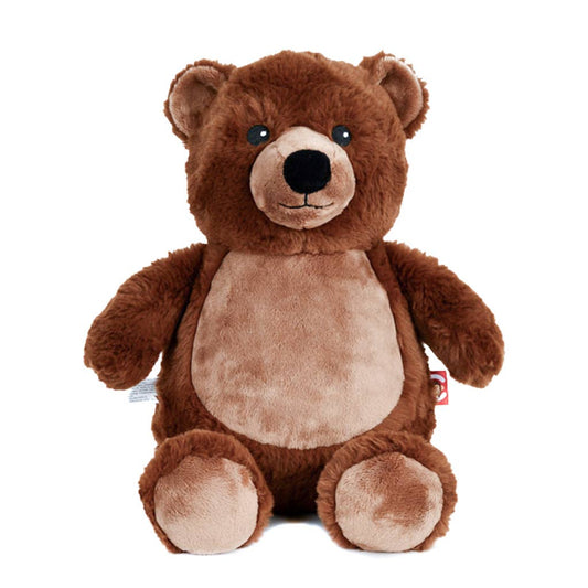 Grizzly Bear with embroidery