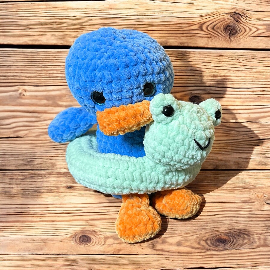 Ducks with floats