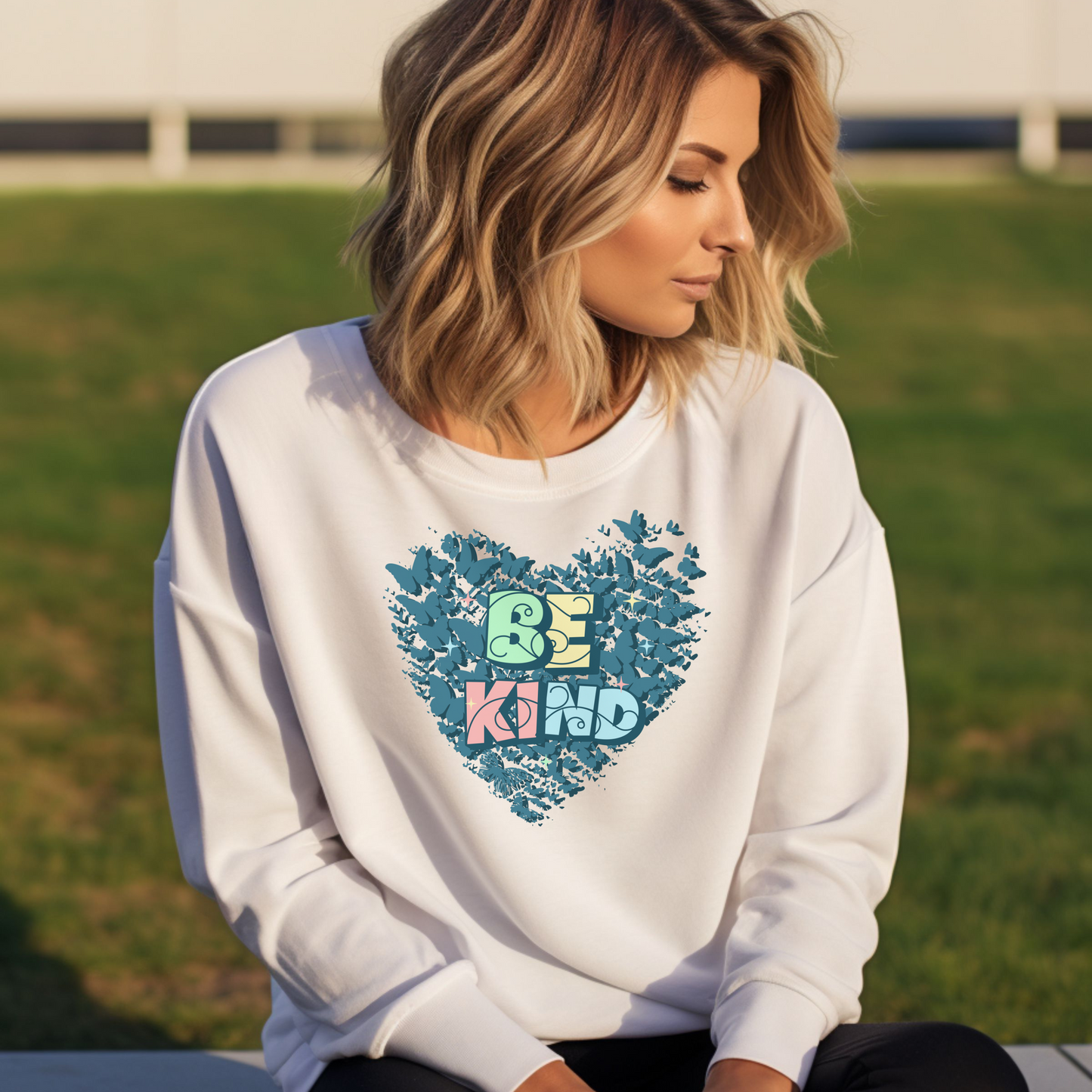 Be Kind Valentines Day Sweater