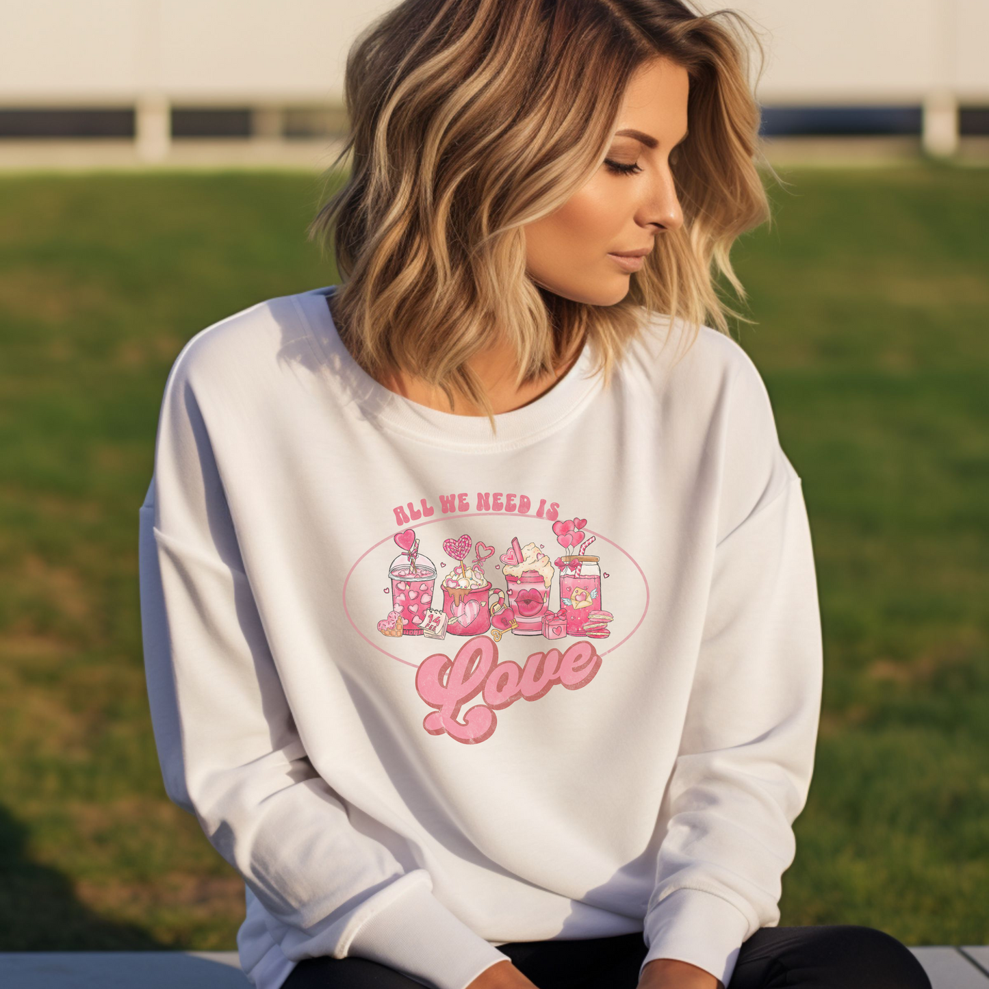 All You Need Is Love Valentines Day Sweater