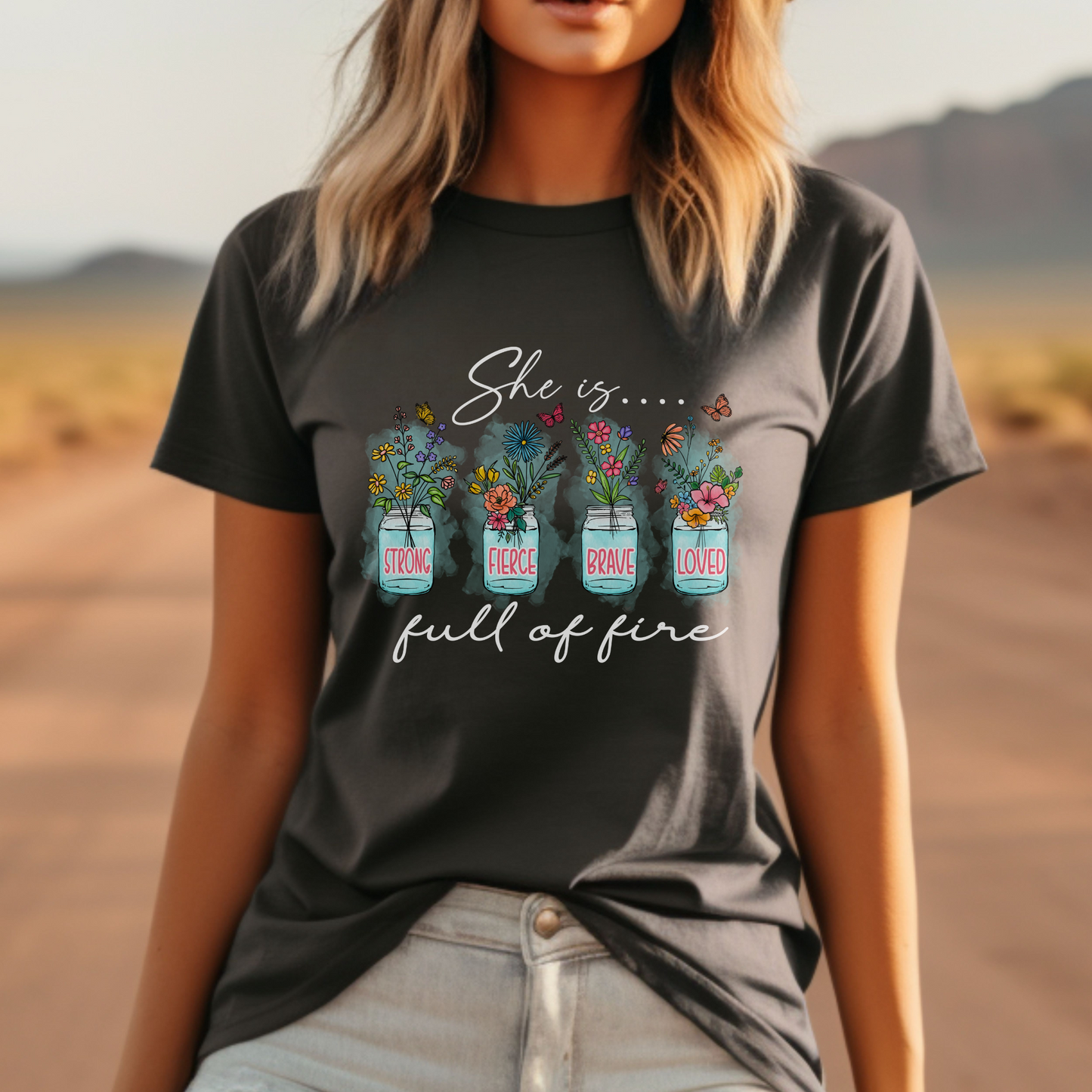 She is full of Fire Christian Apparel gifts for women, Bible Verse Shirt, Christian Gifts, Christian Streetwear, Christian Bible Shirt