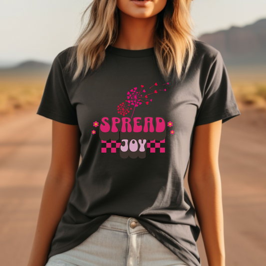 Spraed Joy Inspirational Shirt Valentines Day Shirt, Valentines Day T-Shirt, Valentines Day Gifts for Her, Valentines Day Shirt