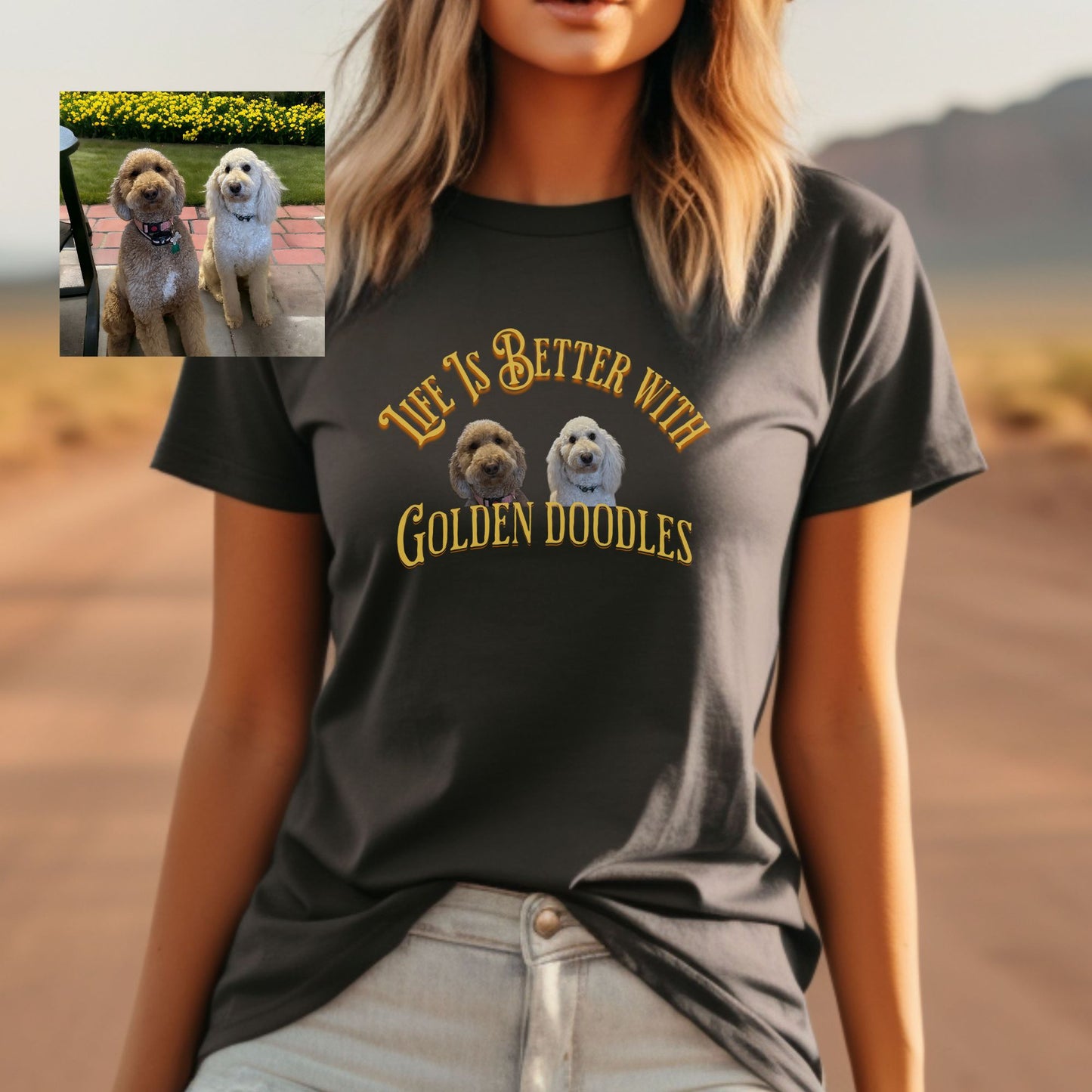 Custom Dog Shirt, Custom Pet Shirt, Custom Photo Shirt, Pet Portrait, Dog Portrait, Custom T-Shirt, Personalized Dog Shirt