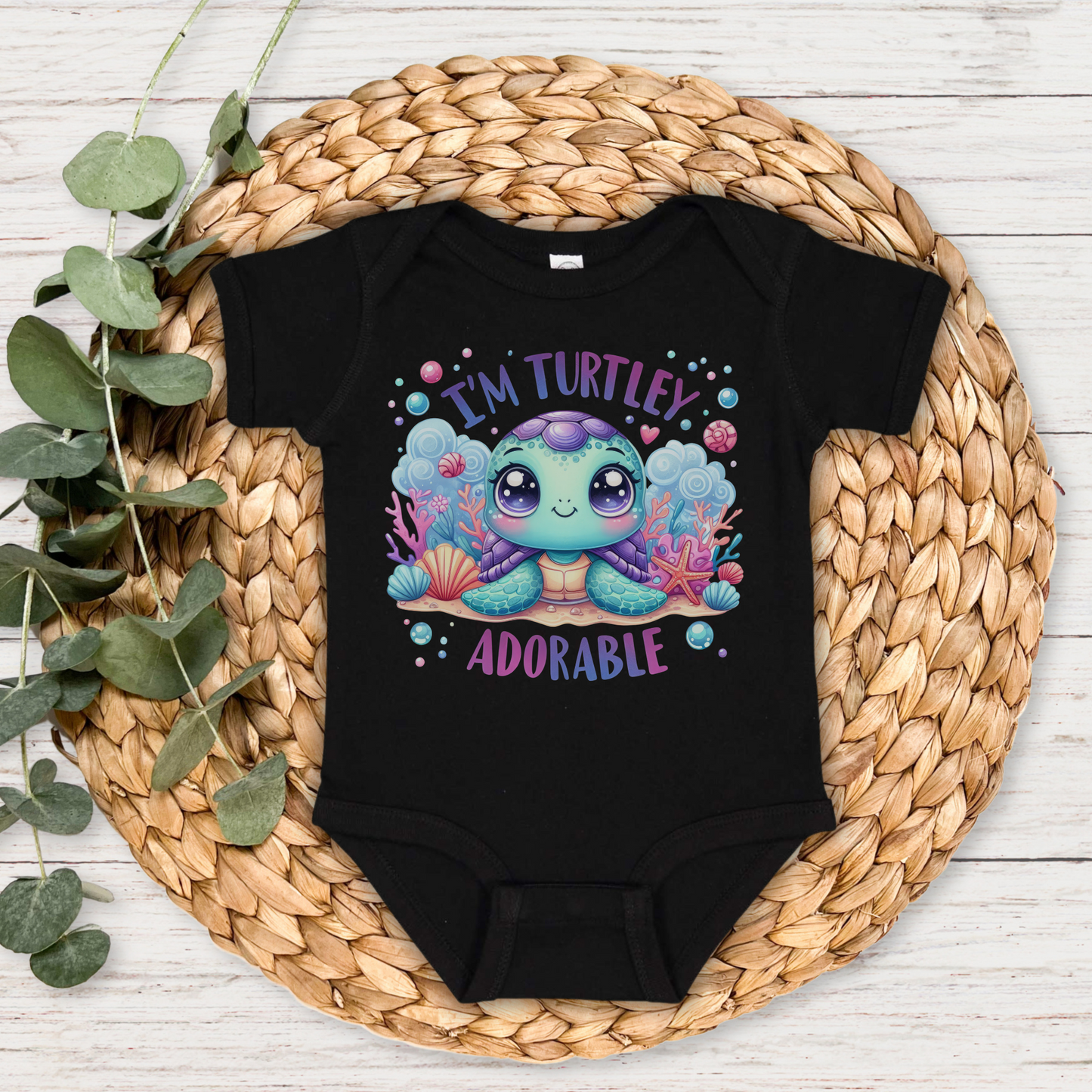 I'm Turtley Adorable Baby Bodysuit