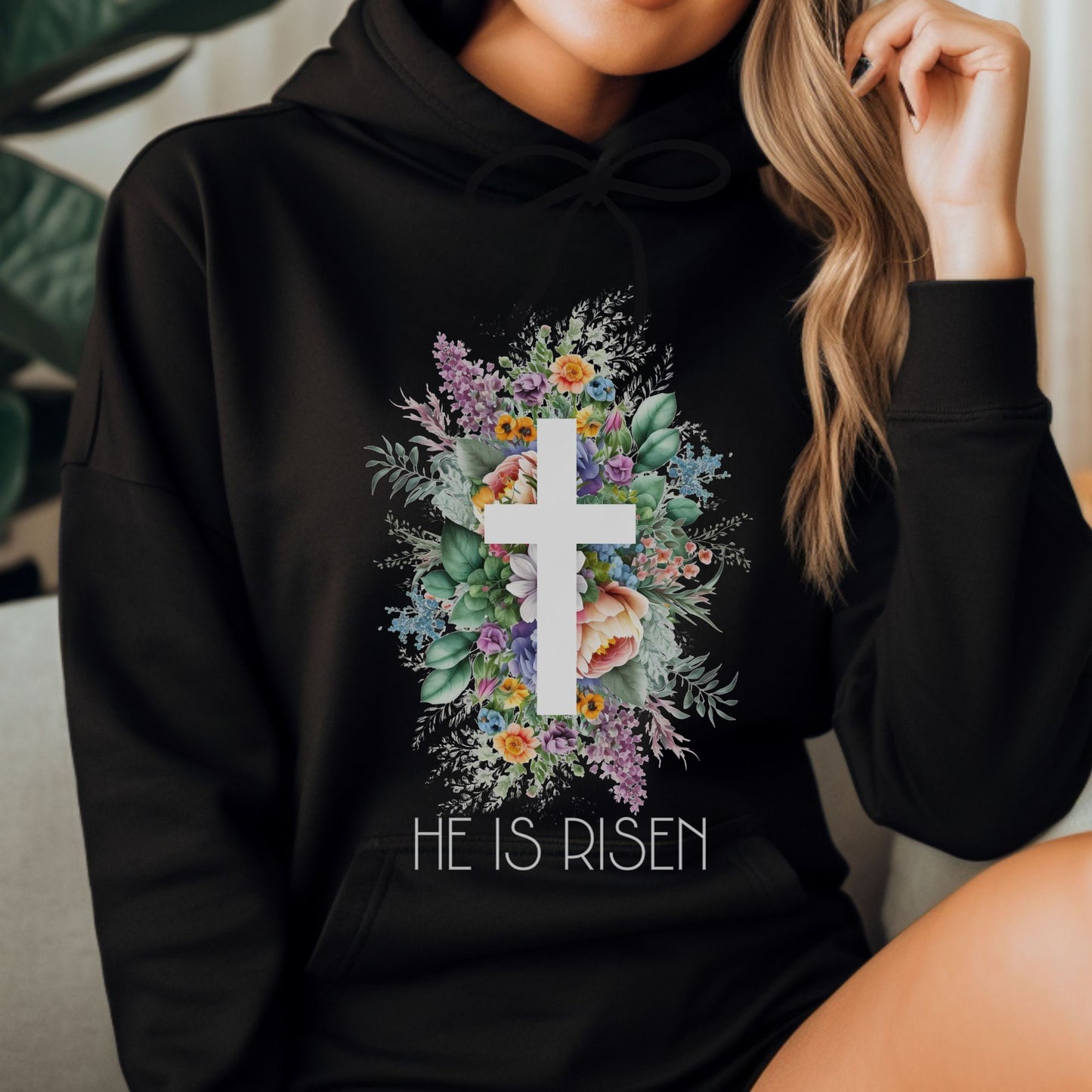 He Is Risen Christian Apparel gifts for women, Bible Verse Shirt, Christian Gifts, Christian Streetwear, Bible Verse Tee, Christian Floral Bible Shirt