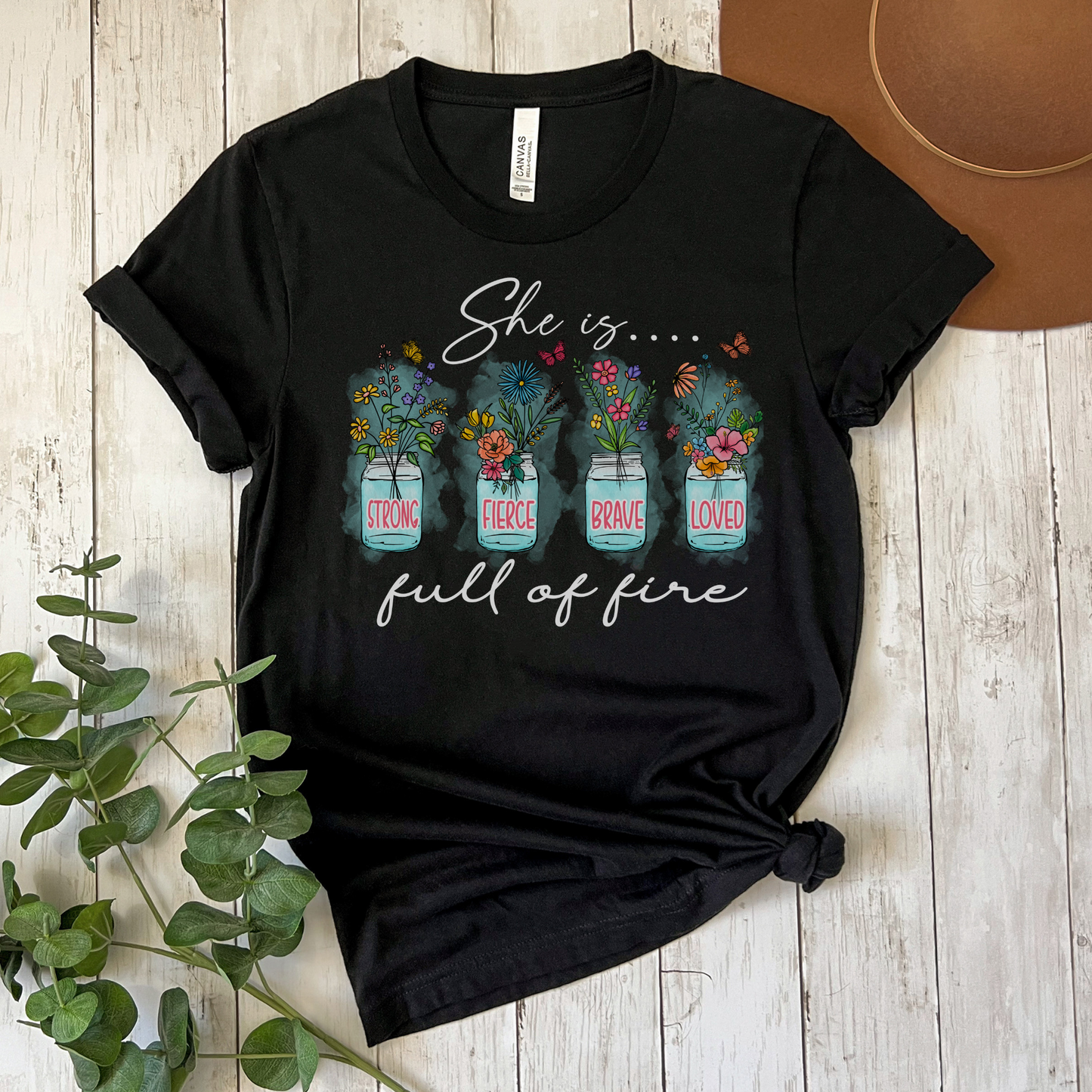 She is full of Fire Christian Apparel gifts for women, Bible Verse Shirt, Christian Gifts, Christian Streetwear, Christian Bible Shirt