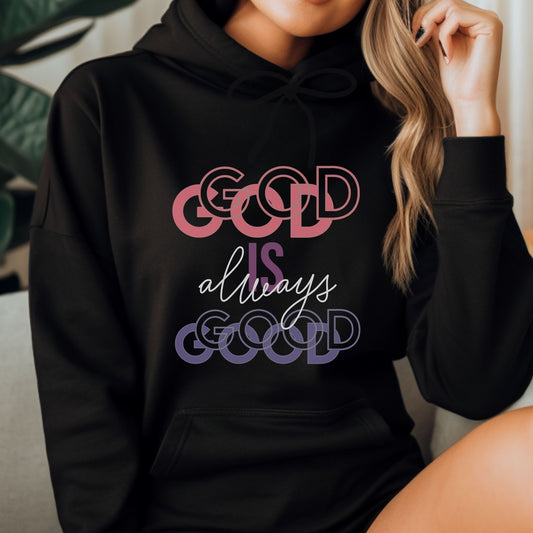 God Is Always Good Christian Apparel gifts for women, Bible Verse Shirt, Christian Gifts, Christian Streetwear, Bible Verse Tee, Christian Floral Bible Shirt