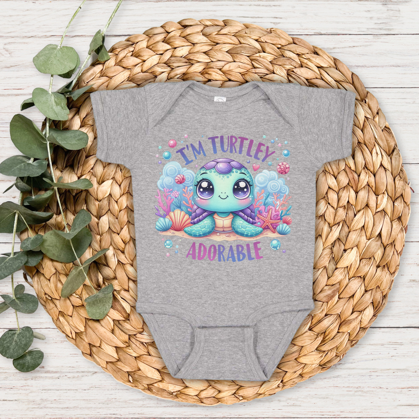 I'm Turtley Adorable Baby Bodysuit