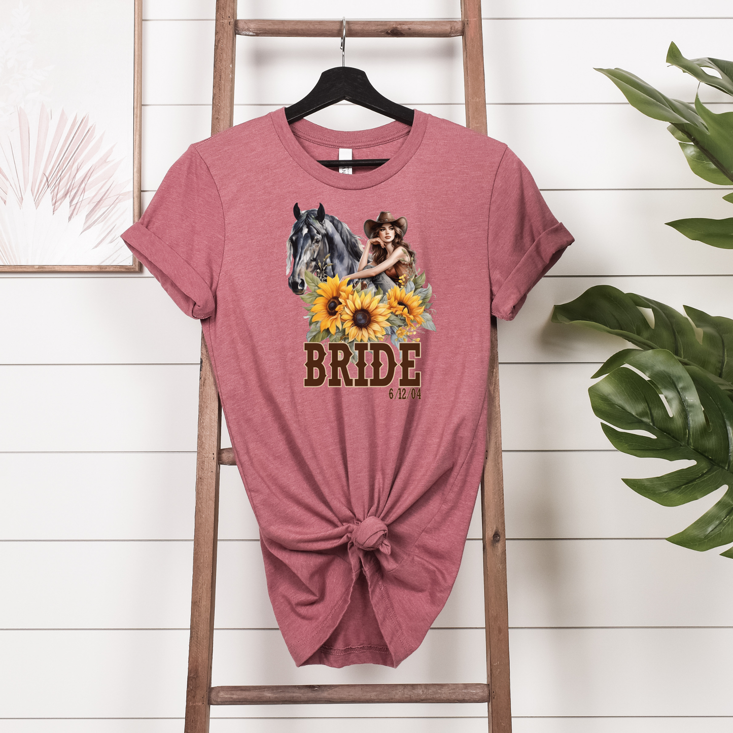 Bride with Sunflower