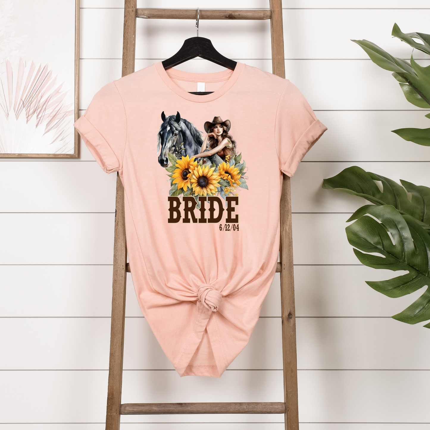 Bride with Sunflower