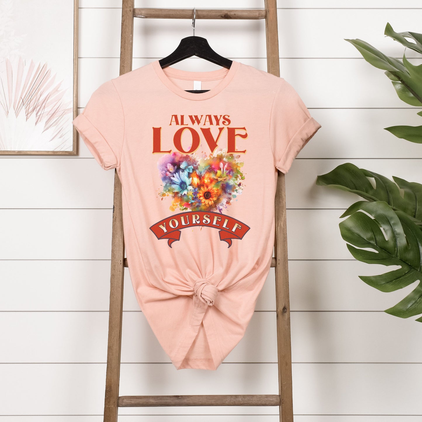 Always Love Yourself Valentines Day Shirt, Valentines Day Gifts for Her, Valentines Day Mental Health Awareness