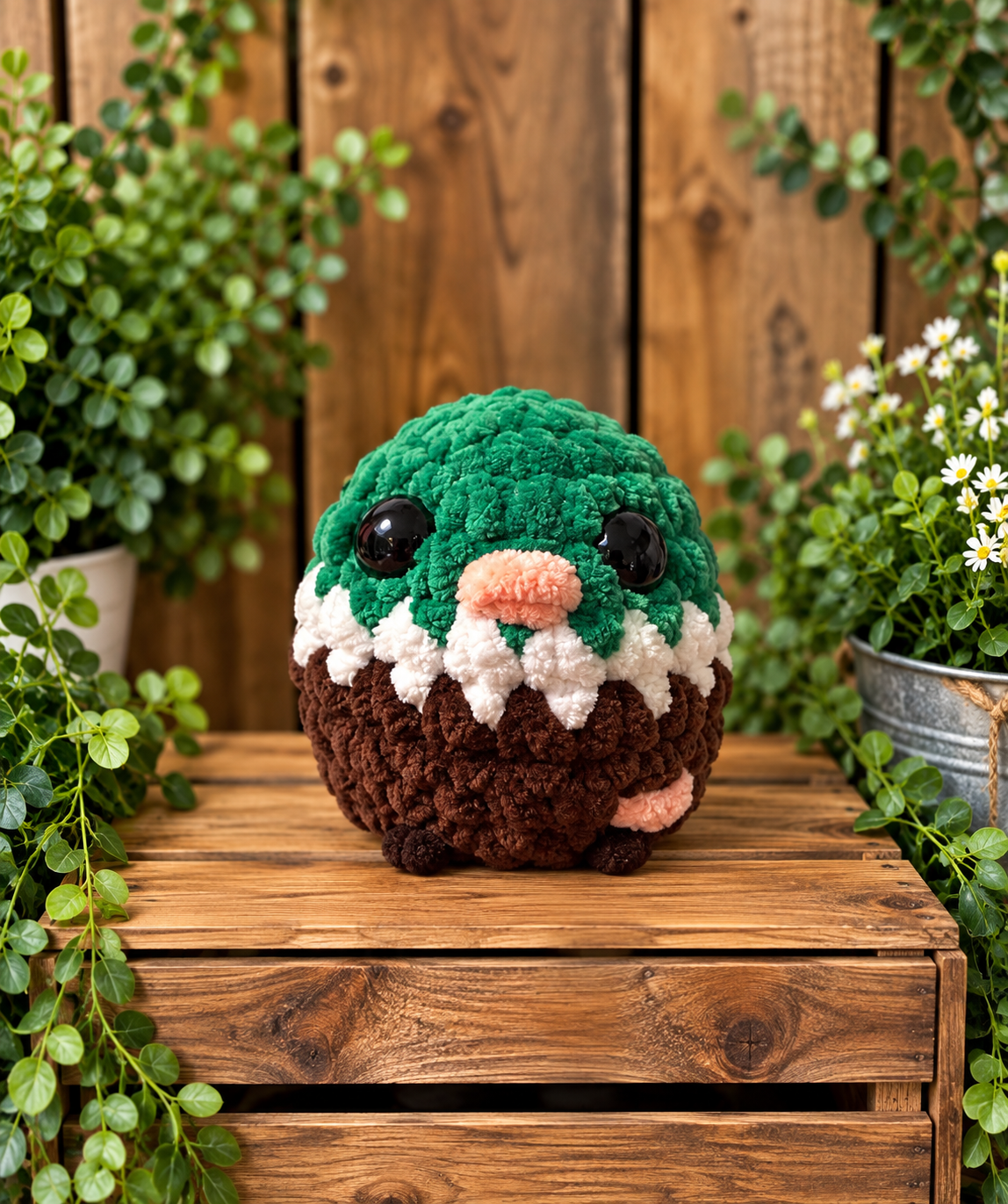 Mini crochet birds