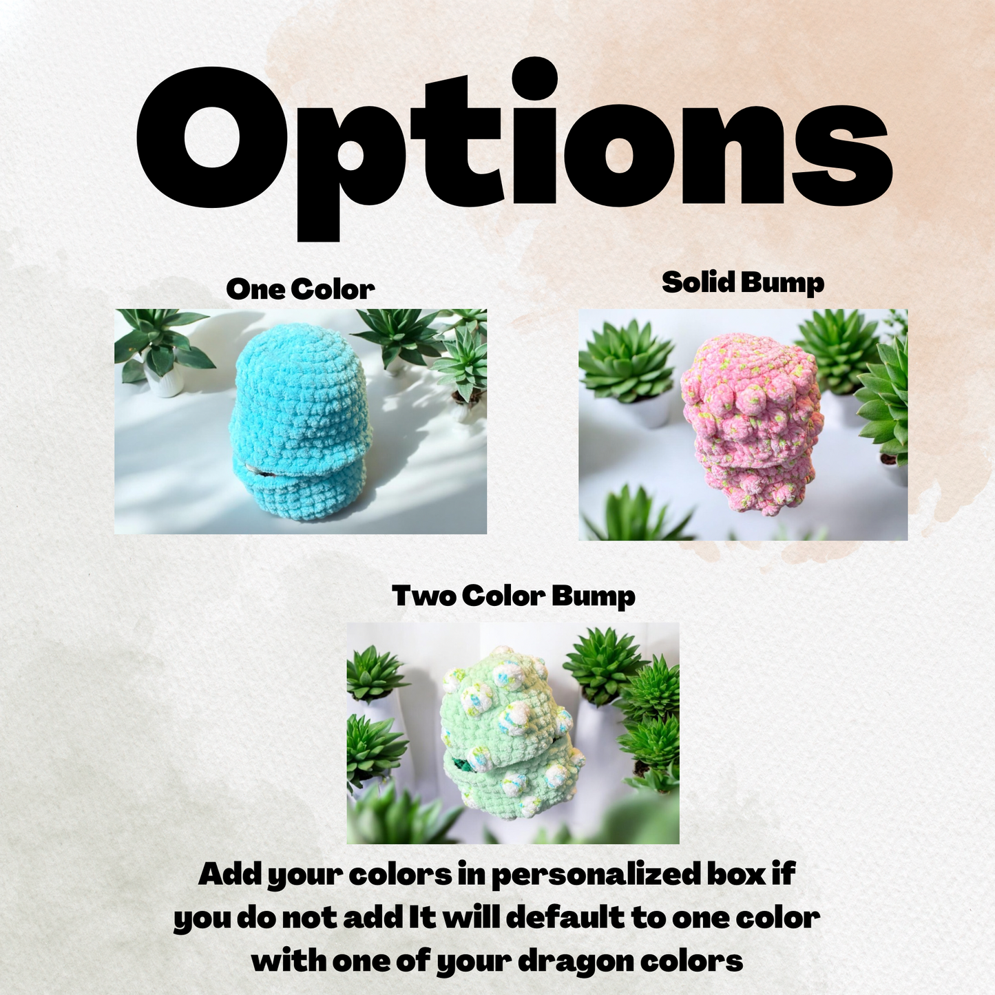 crochet hatching Dragon