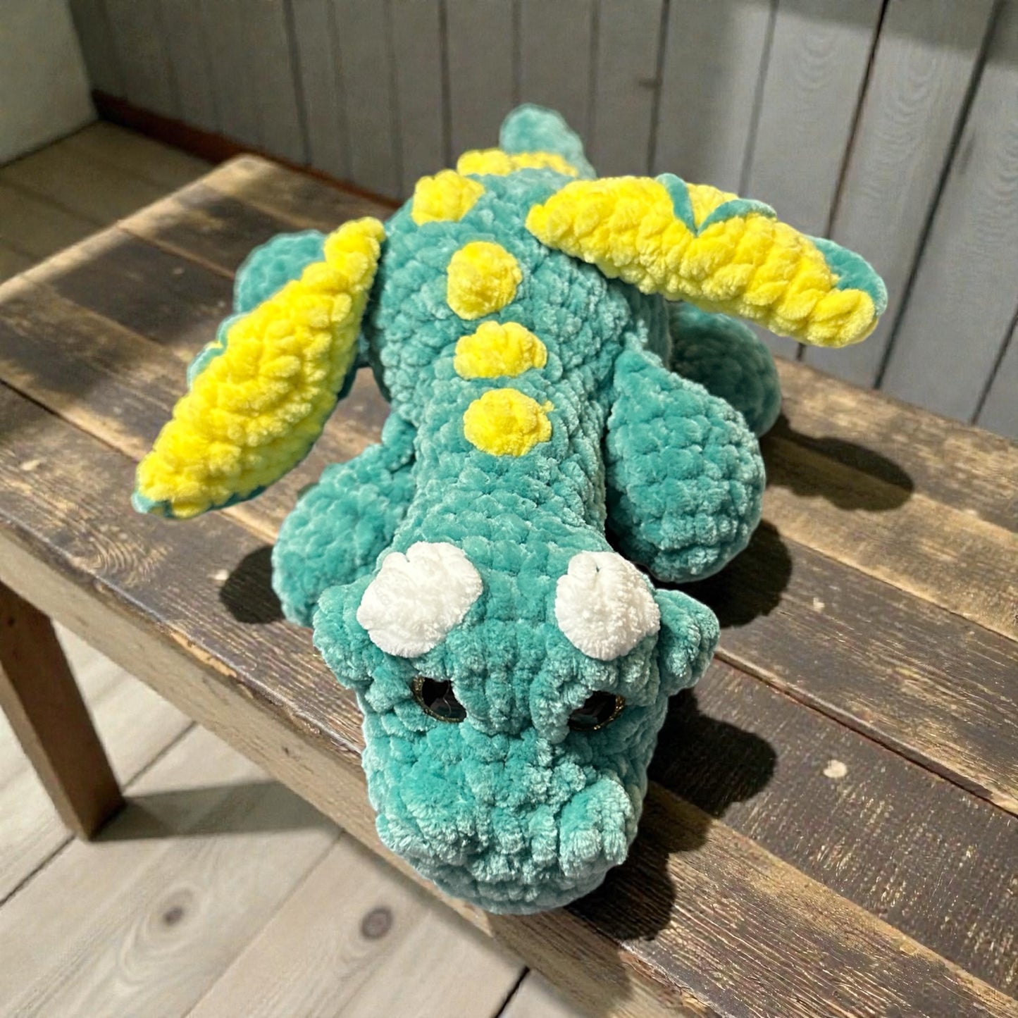 crochet dragon