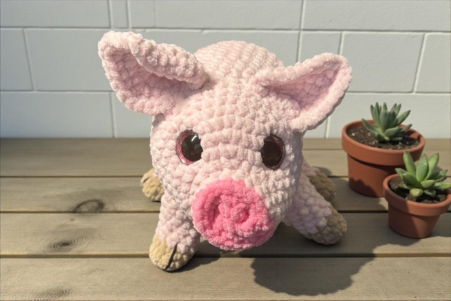 crochet big pig