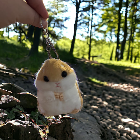 Hampster keychain