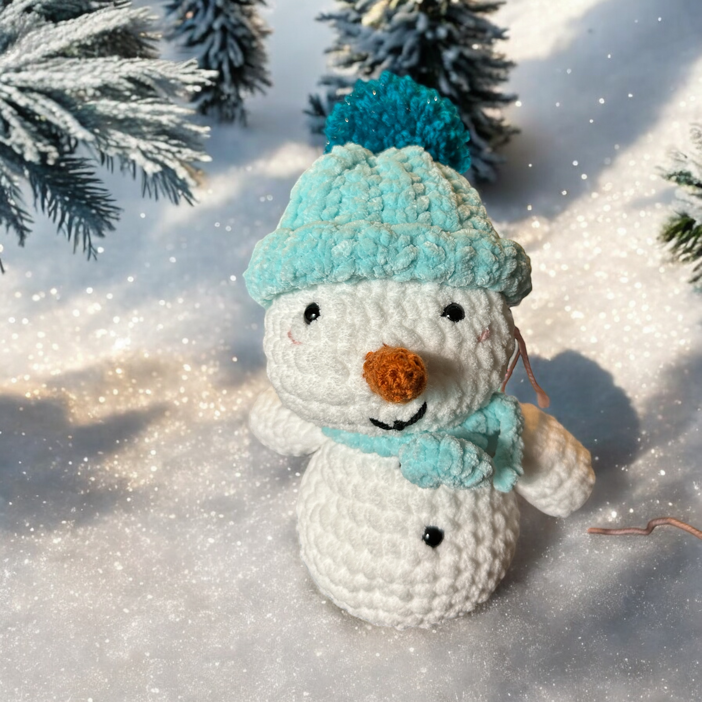 Crochet snowman