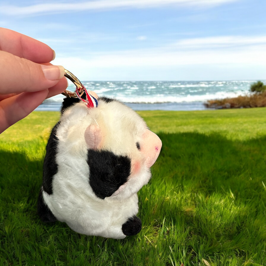 Cow keychain