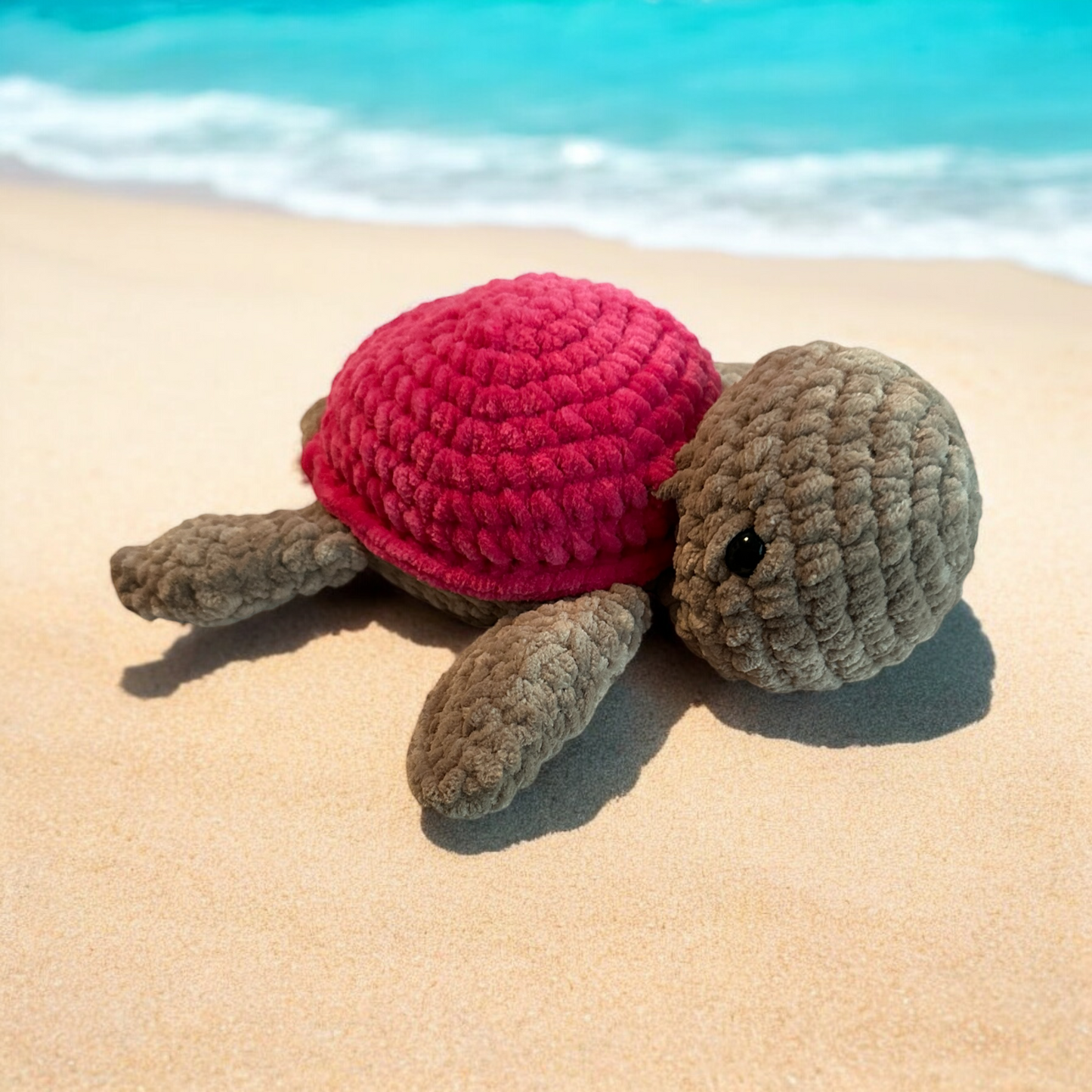 Crochet sea turtle