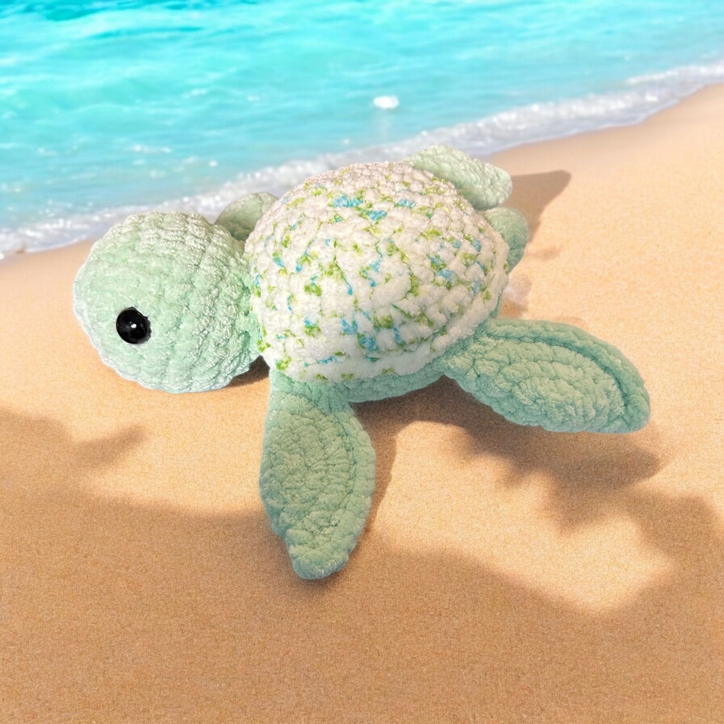 Crochet sea turtle