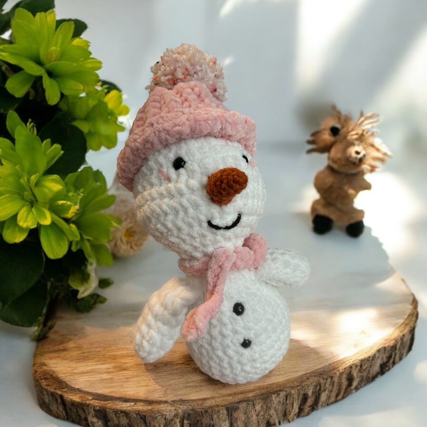 Crochet snowman