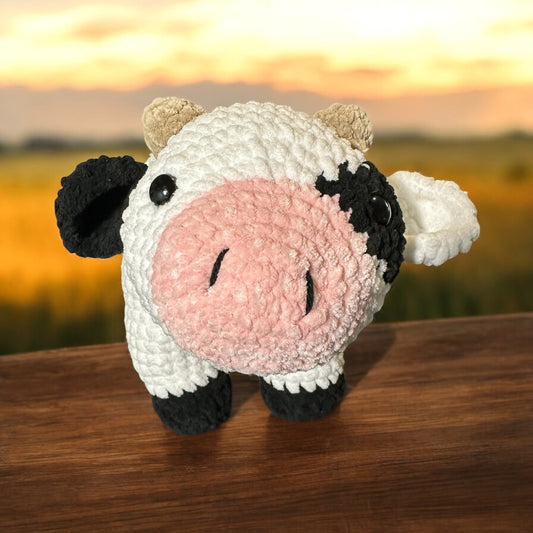 crochet dairy cow