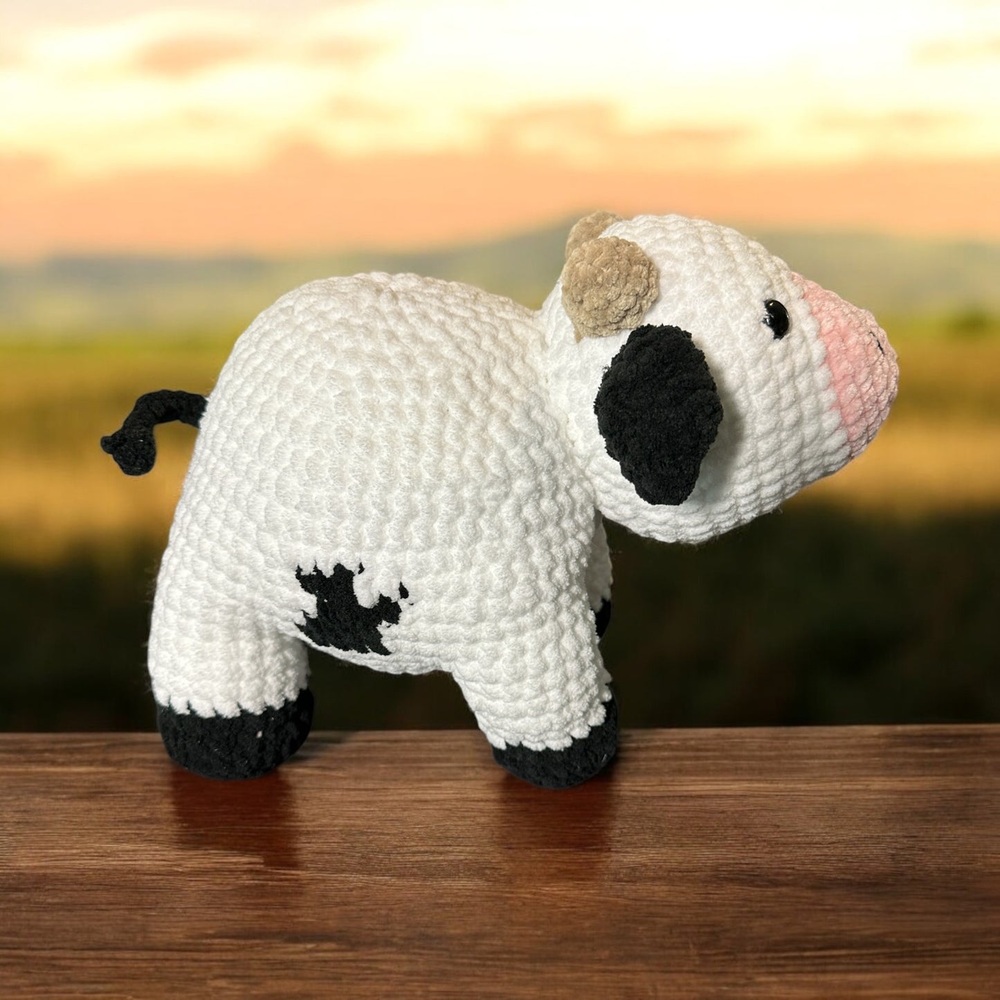 crochet dairy cow