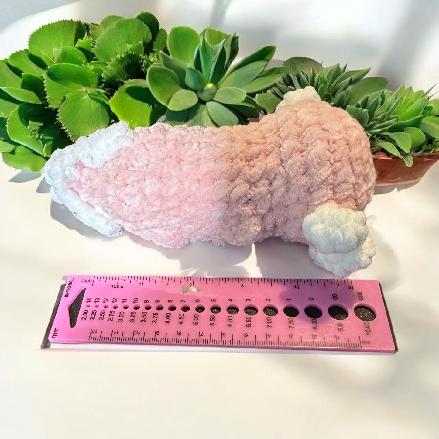 Crochet axolotl