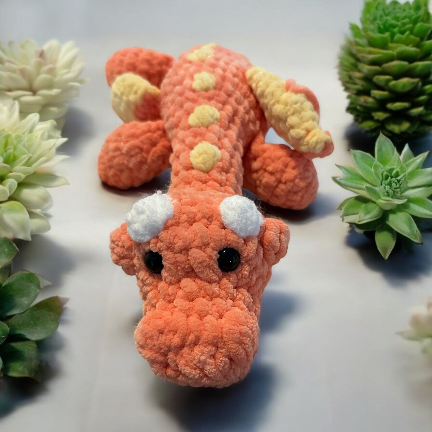 crochet dragon