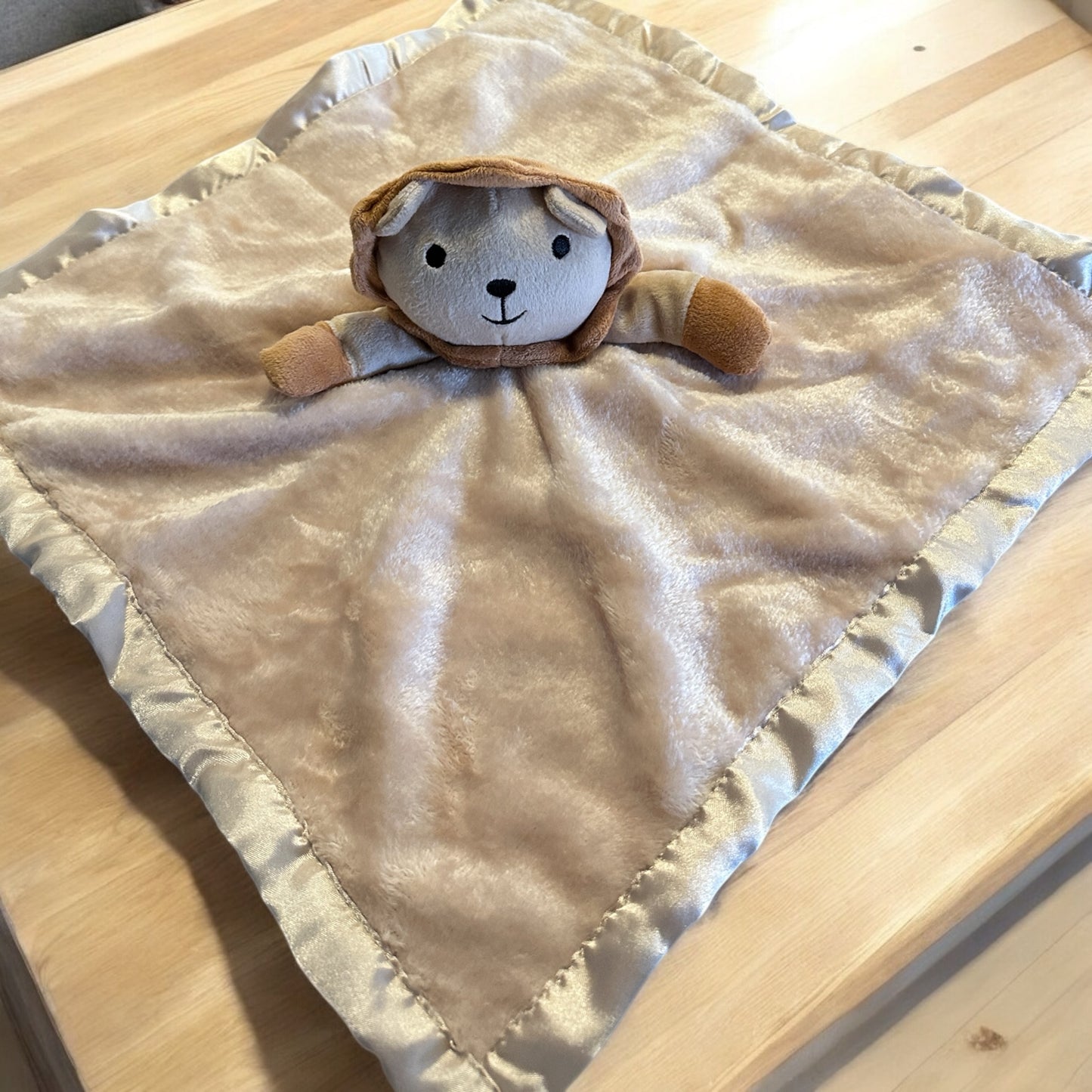 Lion Baby Security Blanket