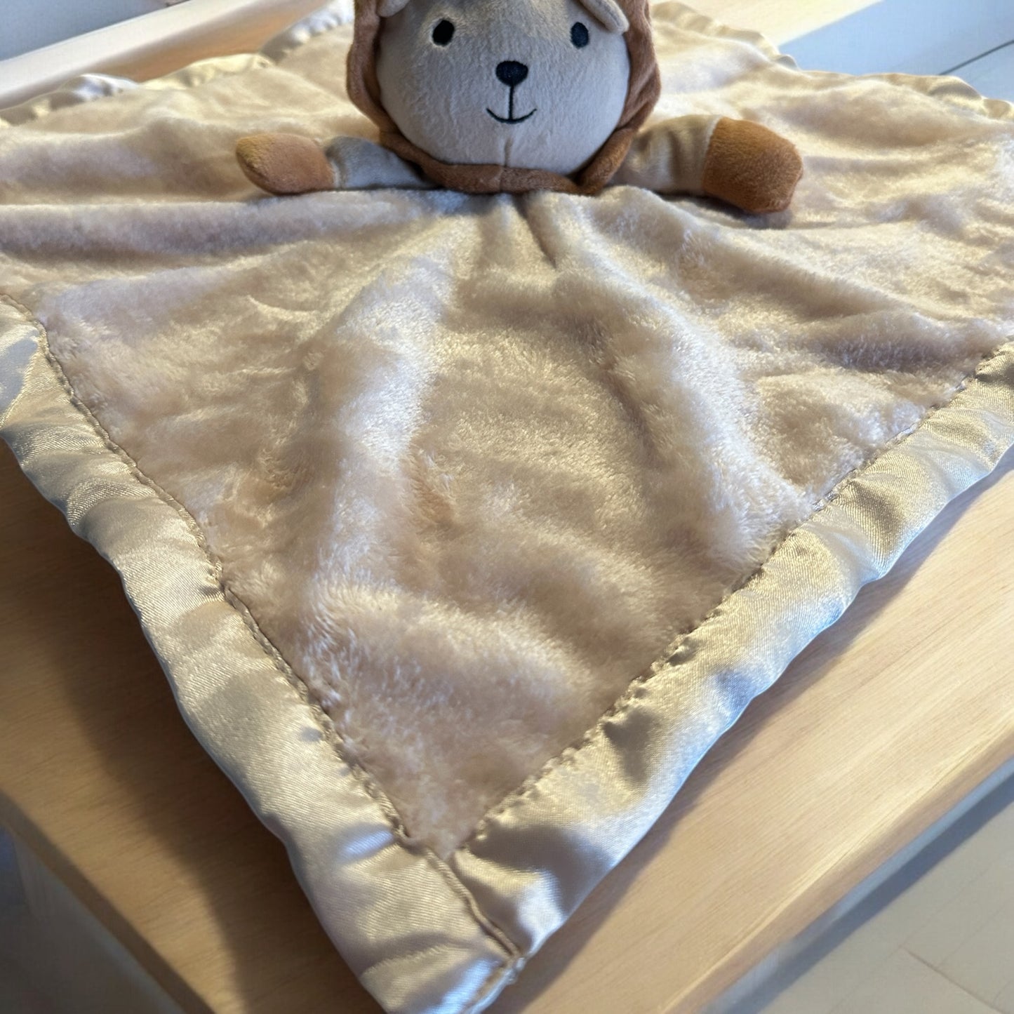 Lion Baby Security Blanket