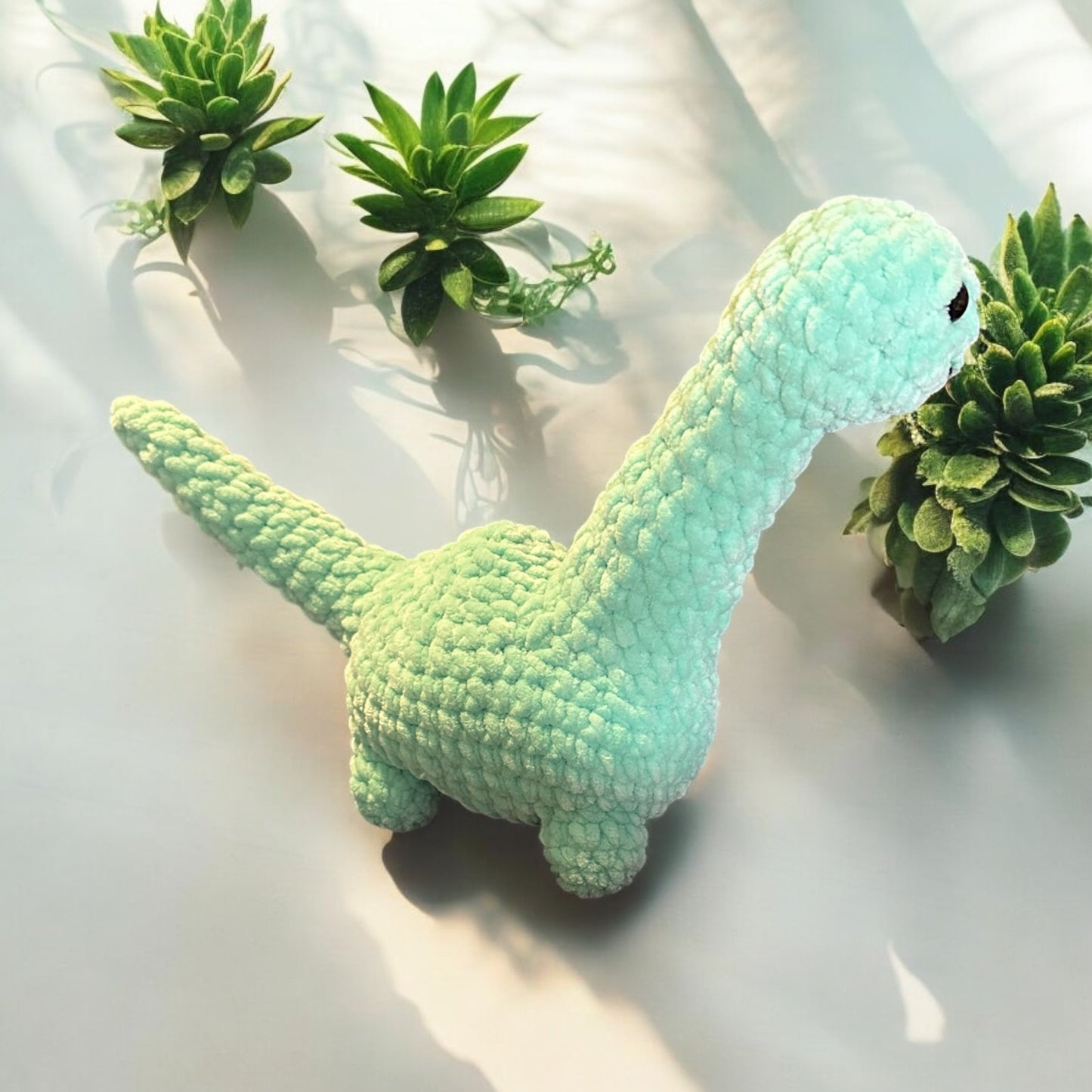 crochet dinosaur