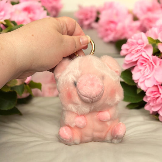 Pig keychain