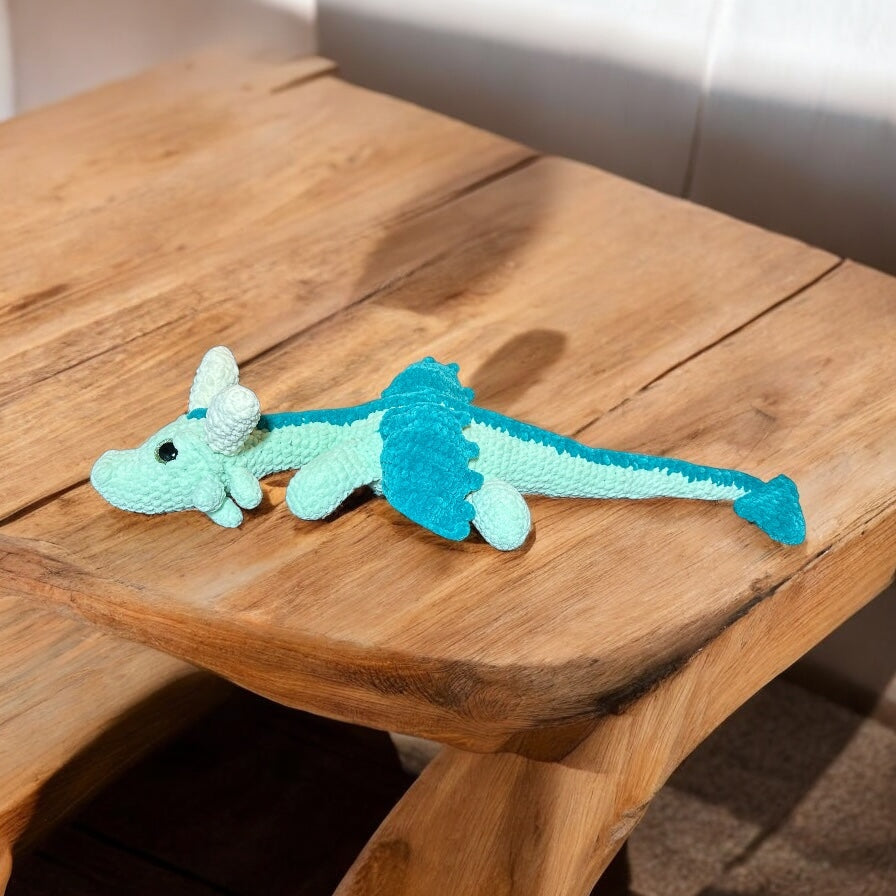 crochet dragon