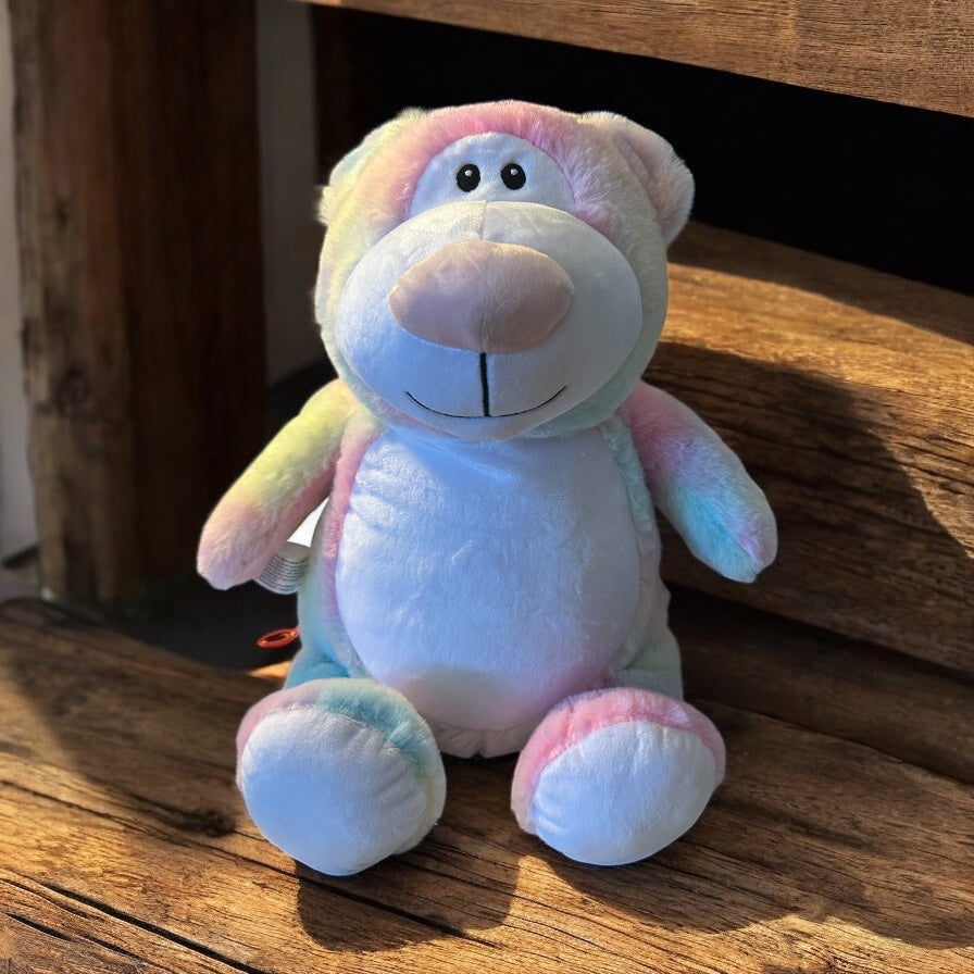 Personalized Bear Stuffed Animal, Personalized Baby Gift, Birth Announcement Stuffed Animal, Birth Stats stuffed animal, Newborn Gift