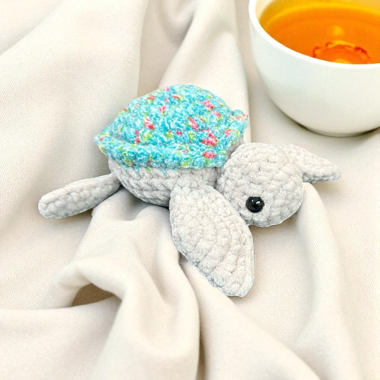 Crochet sea turtle