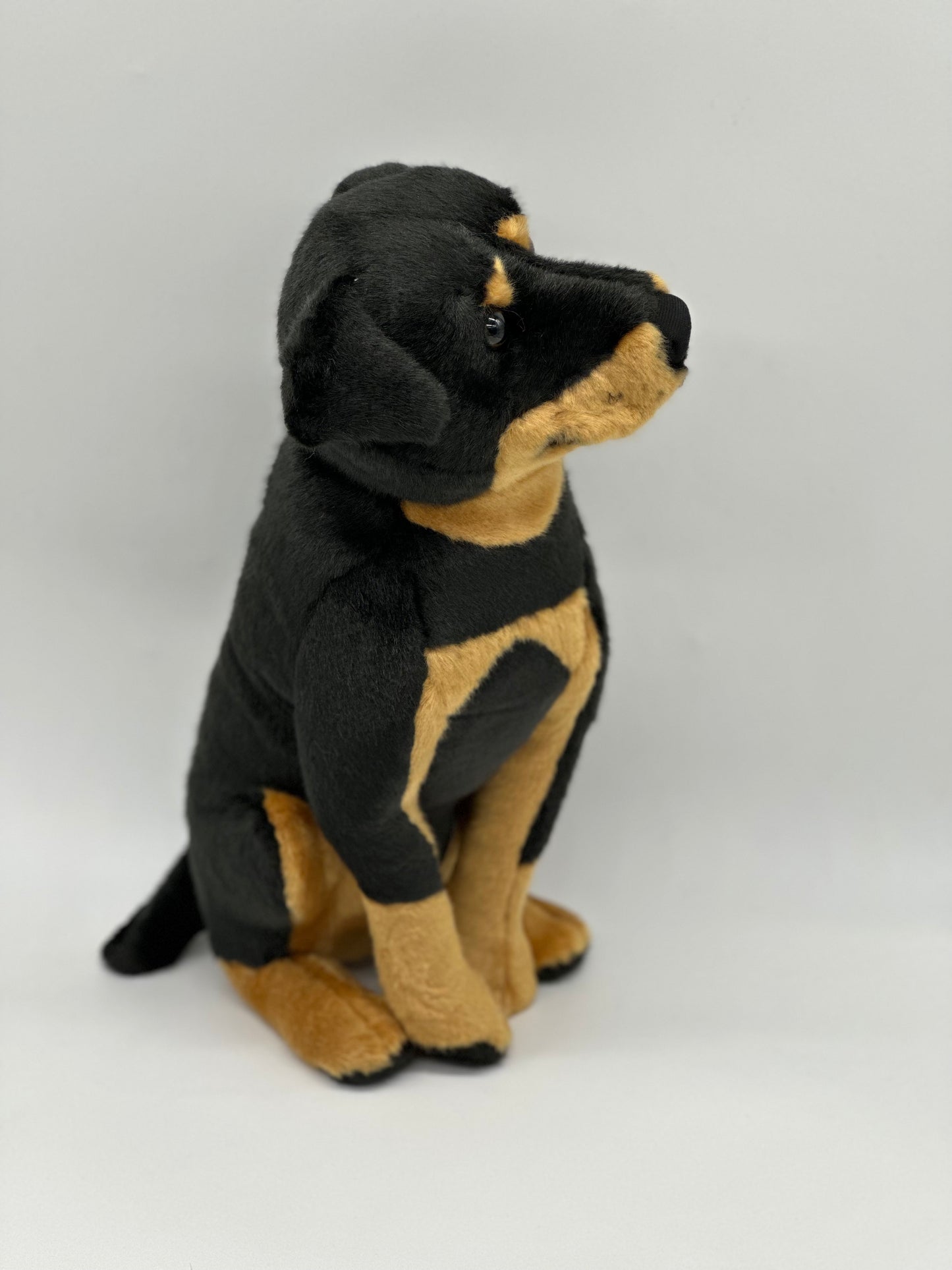 Ronin the Rottweiler | 14 Inch Stuffed Animal Plush