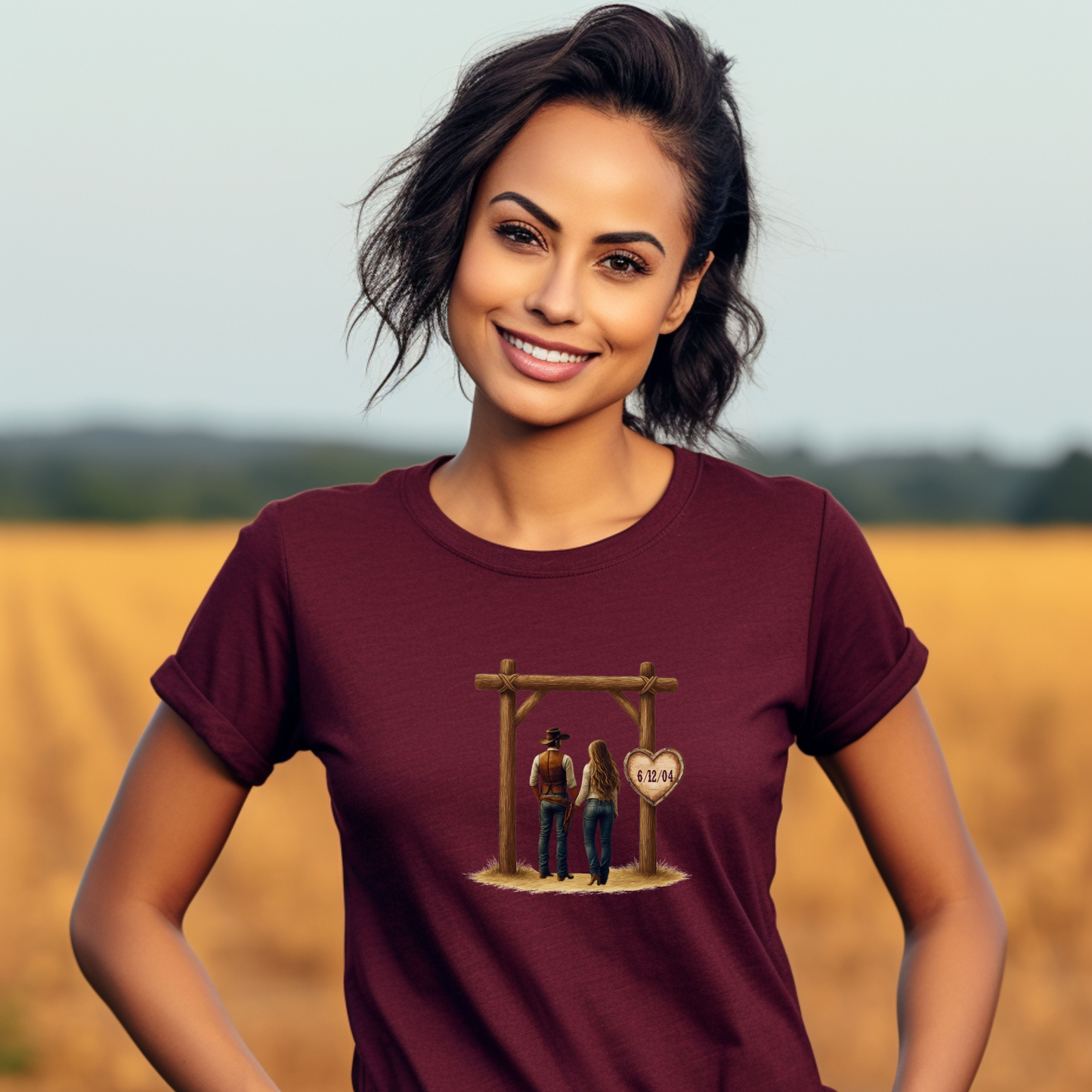 Cowboy and Cowgirl Tshirt