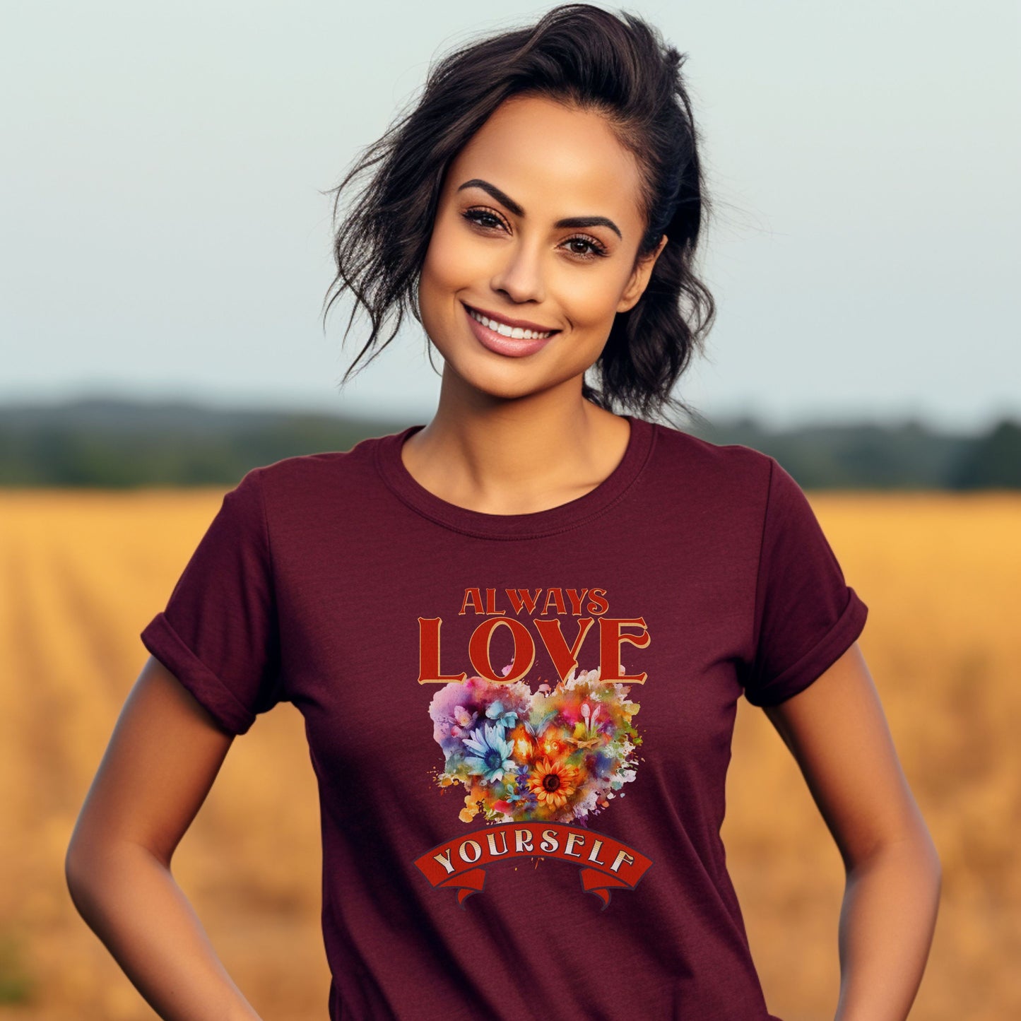 Always Love Yourself Valentines Day Shirt, Valentines Day Gifts for Her, Valentines Day Mental Health Awareness