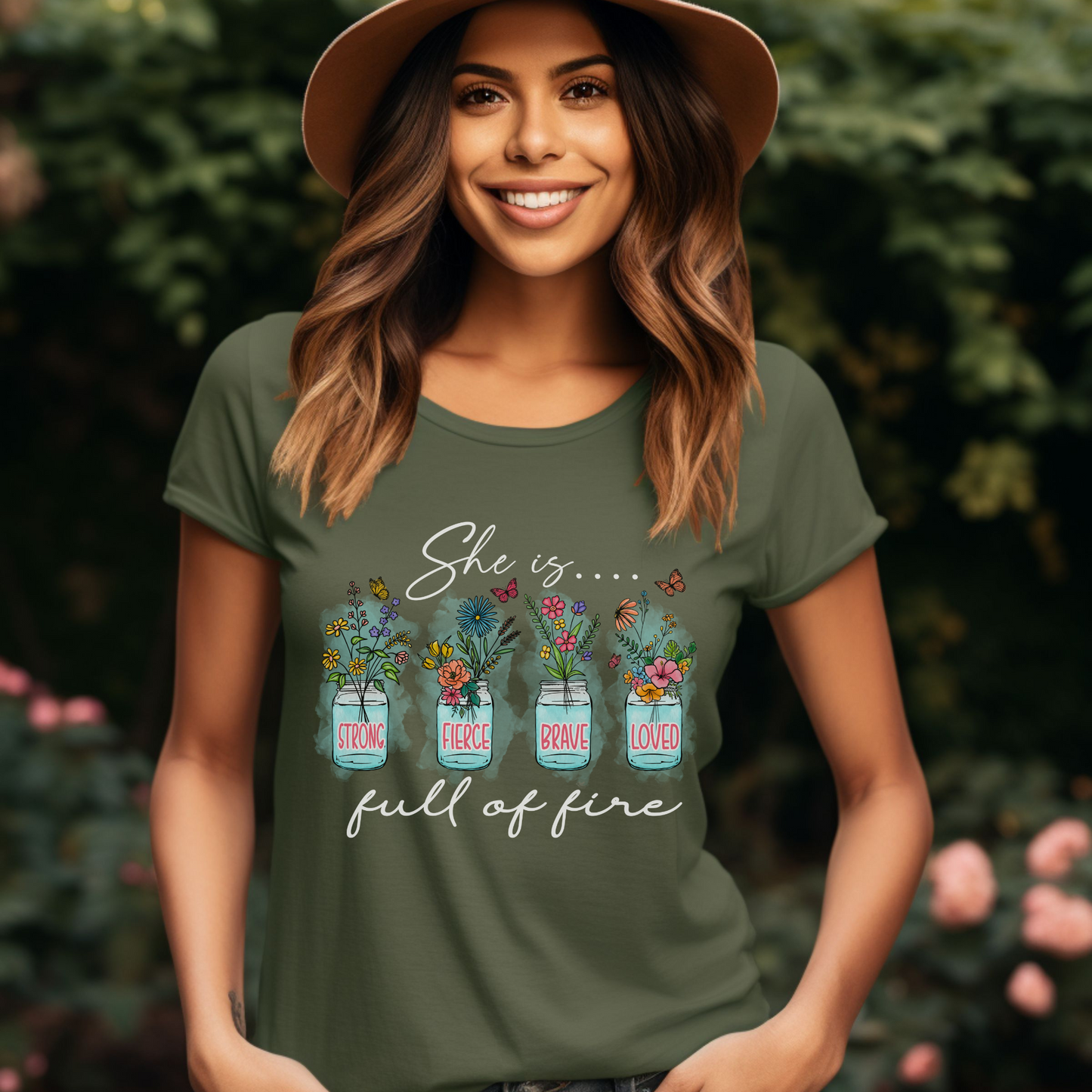 She is full of Fire Christian Apparel gifts for women, Bible Verse Shirt, Christian Gifts, Christian Streetwear, Christian Bible Shirt