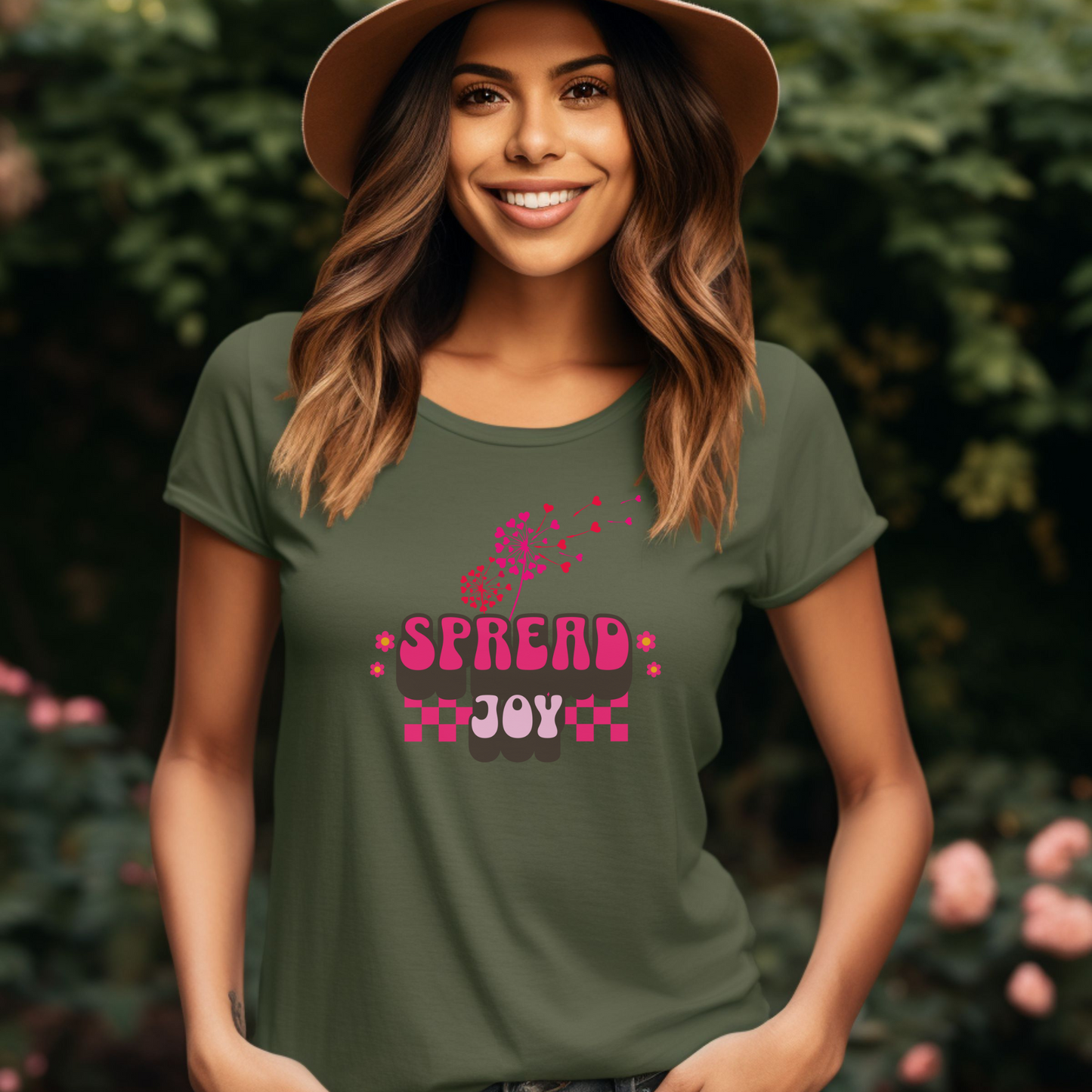 Spraed Joy Inspirational Shirt Valentines Day Shirt, Valentines Day T-Shirt, Valentines Day Gifts for Her, Valentines Day Shirt